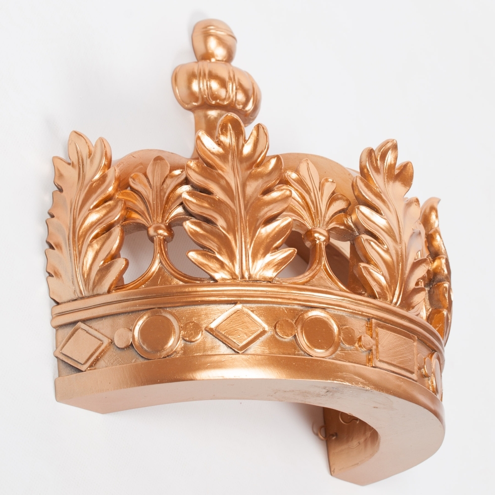 Product photograph of Gold Crown Wall Canopy from Choice Furniture Superstore.
